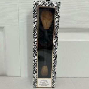 Vince Camuto Beauty Duo Face Brush | Dual-Ended Cream & Powder Makeup Brush. New